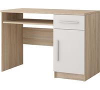 Bureau Table de chambre d'enfant 110cm Chêne Sonoma/Blanc OMEGA III 08
