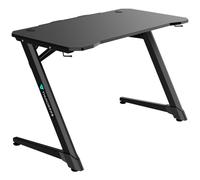 ThunderX3 – Bureau gamer ED3 – Surface 18 mm imperméable, finition carbone – Montage facile – Noir