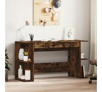 Bureau Table de Travail Écriture Ordinateur Étude Bois d'Ingénierie vidaXL