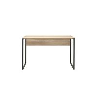 Bureau, Table d'ordinateur, table de travail coloris Chêne - Hauteur 77 x Longueur 120 x Profondeur 60 cm - -