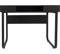 Bureau table d'ordinateur Tough - table d'appoint - industriel moderne - métal noir bois noir