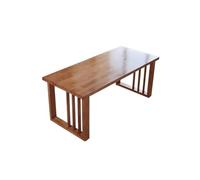 Bureau, Table PC Tout en Bois, Bureau Simple et Moderne for la Maison, Grande Dalle, Long établi(120CM)