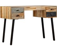 Bureau Teck massif recyclé 110 × 50 × 76 cm