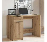 Bureau - vidaXL - Chêne artisanal - 100x50x75 cm - Bois d'ingénierie