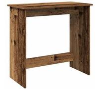 vidaXL Bureau aspect bois ancien 80x40x75 cm Bois composite