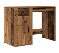 Vidaxl Bureau Vieux Bois 100x49x75 Cm Bois D'ingénierie Marron