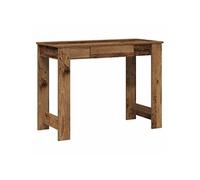 Bureau vidaXL Vieux bois 100x45x75 cm Bois d’ingénierie 860434 G