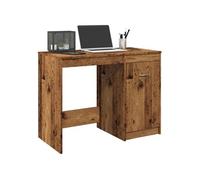 Bureau vieux bois 100x50x76 cm bois d ingénierie