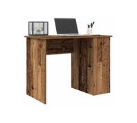 vidaXL Bureau d'étude/écriture en bois d'ingénierie pour intérieur