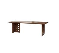 Bureaux d'ordinateur Bureau de Direction en Bois Massif, Bureau d'ordinateur Simple et Moderne, idéal for Les Entreprises la Maison Table Basse