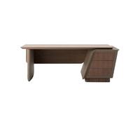 Bureaux d'ordinateur Grand Bureau d'étude for la Maison, Le Salon, Patron d'affaires, président, Grand en Bois Massif Table Basse