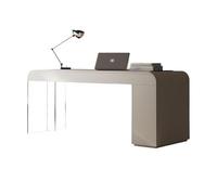 Bureaux pour PC Bureau d'étude pour petit appartement, bureau moderne de luxe, bureau d'ordinateur, bureau de bureau en acrylique Boss Bureau d'étude et bureau à domicile (160 cm)