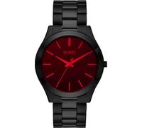BUREI Montre pour homme en acier inoxydable avec quartz analogique, montre minimaliste de style affaires et décontracté pour homme