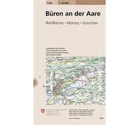 Buren an der aare 1/25 000 - Collectif - Office Federal De Topographie Suisse - broché - Atlas / carte