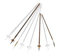 Burettes en verre, Burette en verre avec robinet d'arrêt PTFE 5-100 ml multicolore(Transparent PTFE 10ml)