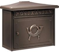 Burg Wächter 12830 SYLT 1883 K Boîte aux lettres Tôle dacier cuivre (métallisé) avec serrure à clé