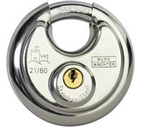 Burg Wächter 21 80 SB Cadenas 80 mm avec serrure à clé