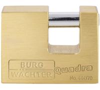 Burg Wächter 28681 Cadenas 70.00 mm fermeture différente laiton avec serrure à clé