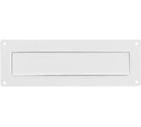 Burg Wächter 32470 PORTA 796 W Clapet pour boîte aux lettres aluminium, Tôle dacier blanc