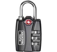 Burg Wächter 32991 Cadenas 30.80 mm TSA noir avec serrure à combinaison