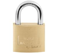 BURG-WÄCHTER, Cadenas à Cylindre, 6 mm d'Epaisseur de Anse, 6 Clés, C-Line 222 C-Line, 40 mm, 1 pièce, 105021994