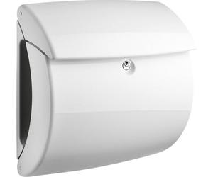 Burg Wächter 35610 PIANO 886 Boîte aux lettres plastique blanc avec serrure à clé