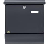 Burg Wächter 38215 SET VARIO 86720 ANT (EC) Boîte aux lettres acier anthracite avec serrure à clé