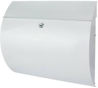 Burg Wächter 38650 TOSCANA 856 W Boîte aux lettres Tôle dacier blanc avec serrure à clé