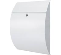 Burg Wächter 38680 RIVIERA 835 W Boîte aux lettres Tôle dacier blanc avec serrure à clé