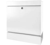 Burg Wächter 42040 SEATTLE 848 W Boîte aux lettres acier blanc avec serrure à clé