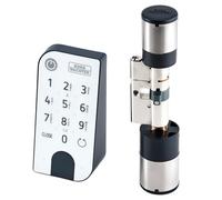 Cylindre électronique BURG-WÄCHTER secuENTRY easy 7601 avec clavier rétroéclairé IP53