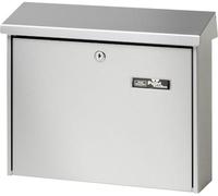 Burg Wächter 61160 JOURNAL 5867 SI Boîte aux lettres Tôle dacier argent avec serrure à clé