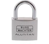 Burg Wächter 36061 Cadenas 40.00 mm fermeture différente aluminium avec serrure à clé