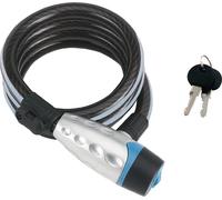 BURG-WÄCHTER Antivol à câble pour vélo 1650 180 Reflex 1.800 mm noir