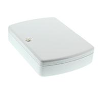 BURG-WÄCHTER, Armoire à Clés, 35 crochets, Adapté pour organigramme, Tôle d'Acier, Hauteur: 330 mm, KB 35 W, Blanc