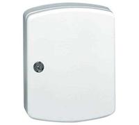 BURG-WÄCHTER, Armoire à Clés, 35 crochets, Adapté pour organigramme, Tôle d'Acier, Hauteur: 330 mm, KB 35 W, Blanc