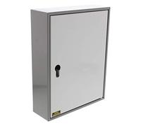 BURG-WÄCHTER, Armoire à clés, Panneaux Intérieurs Rabattables, avec 57 Crochets Numérotés, Bicolore, sans Cylindre de Fermeture, 6700/57 R V-PZ