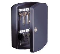 BURG-WÄCHTER, Armoire à Clés, 15 crochets, Adapté pour organigramme, Tôle d'Acier, Hauteur: 202 mm, KB 15 S, Noir