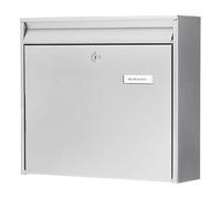 BURG-WÄCHTER, Boîte aux Lettres Grand Volume, Mail 5877 Si, Format de Fente: A4, Acier Galvanisé, Argenté