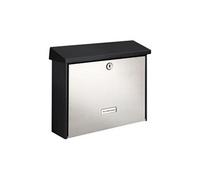 BURG-WÄCHTER Boîte aux lettres London 6867B+S Acier inoxydable Argenté