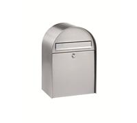 BURG-WÄCHTER Boîte aux lettres NORDIC 3680 Ni sans compartiment pour les journaux ni porte-nom, acier inoxydable, format d'introduction DIN C4, profondeur confort