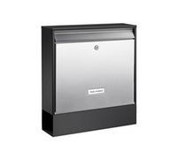 BURG-WÄCHTER Boîte aux lettres Oxford-Set 68770 B+S Inox Argenté Noir G