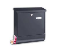 BURG-WÄCHTER Boîte aux lettres Set Vario 86720 ANT Acier Anthracite