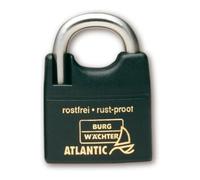Burg-Wächter Burg-Wächter Atlantic 217 F 50 Ni Cadenas à rideau, laiton massif noir Quantité:1