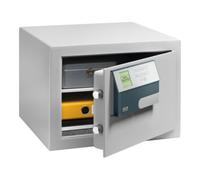 Burg Wächter Coffre-fort avec serrure à combinaison électronique City-Line - Niveau de sécurité B - Protection contre le feu DIN 4102-A1 - C 310 E - Gris - 20,6 l - 30 kg - H x l x P : 209 x 402 x 378