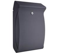burg-wächter burg-wächter kunststoff-briefkasten swing 4905, weiß noir Noir G