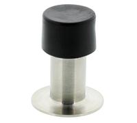 Burg Wächter – Butoir de porte mural TSW 2365 Ni SB, inox 65×51 mm avec matériel de fixation