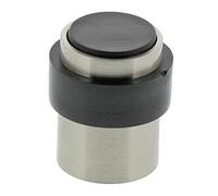 BURG-WÄCHTER, Butoir de Porte sol et mur, Hauteur: 44 mm, Diamètre: 30 mm, Avec matériel de fixation, TSB 2230 Ni SB, Finition Acier Inoxydable