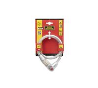 BURG-WÄCHTER, Câble Antivol avec éclairage des chiffres par LED, Combinaison à 4 chiffres, Longueur: 65 cm, 230 65 L