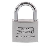 BURG-WÄCHTER, Cadenas 770 Aluminium Titanium, 40 mm, 1 pièce, 105021884